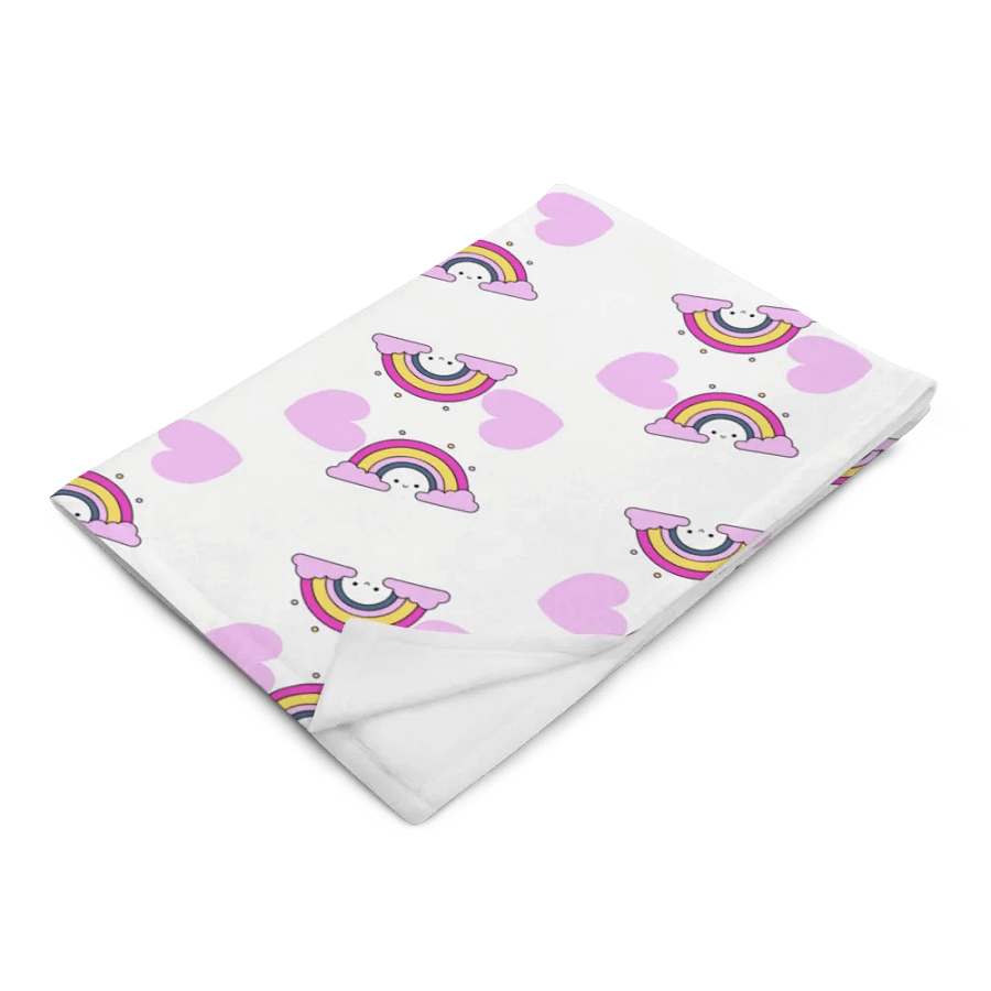 Sweetheart Rainbow Snuggle Blanket product image (7)