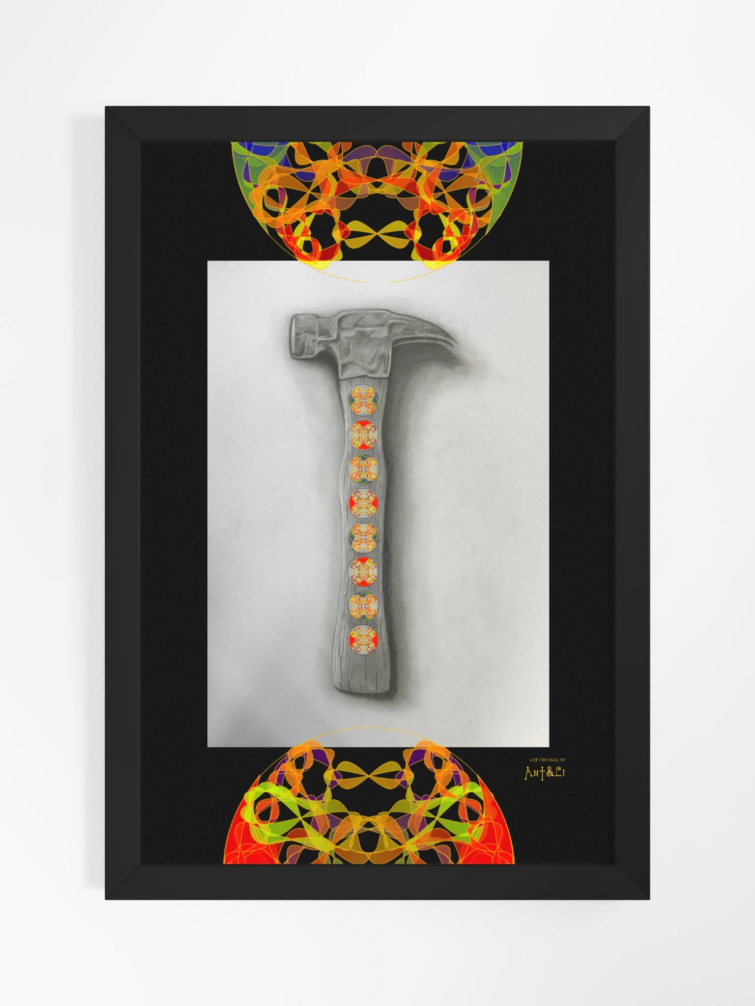 DECAnTiLi VIII Pentacles ORIGINAL by Ant & Li product image (2)