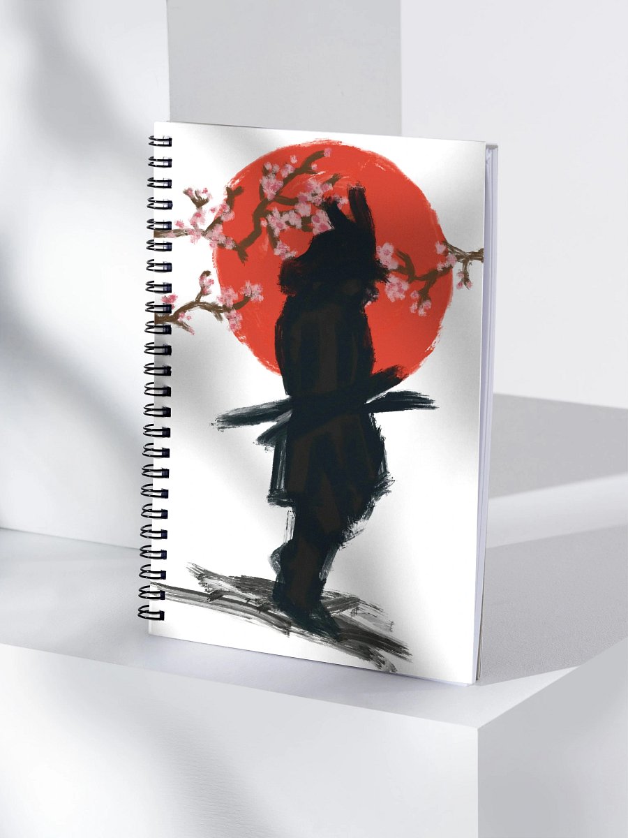 Samurai Spirit Spiral Notebook product image (4)