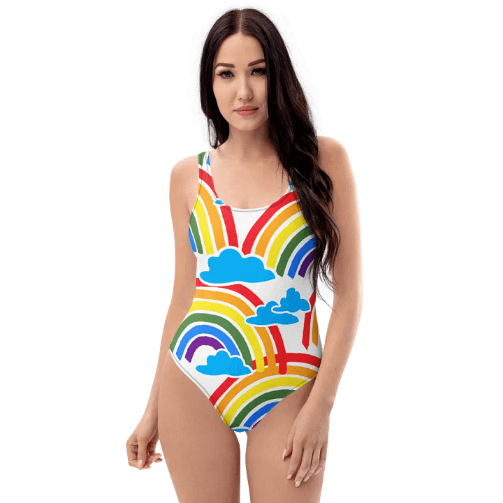 Rainbow Clouds All-Over Swimsuit product image (1)