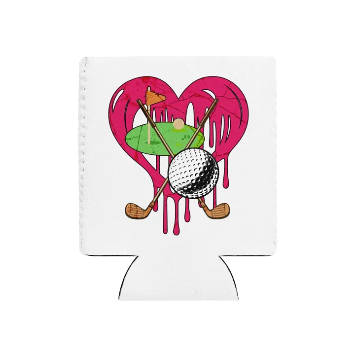 Heart Golf Lover's Dream Can Cooler product image (1)