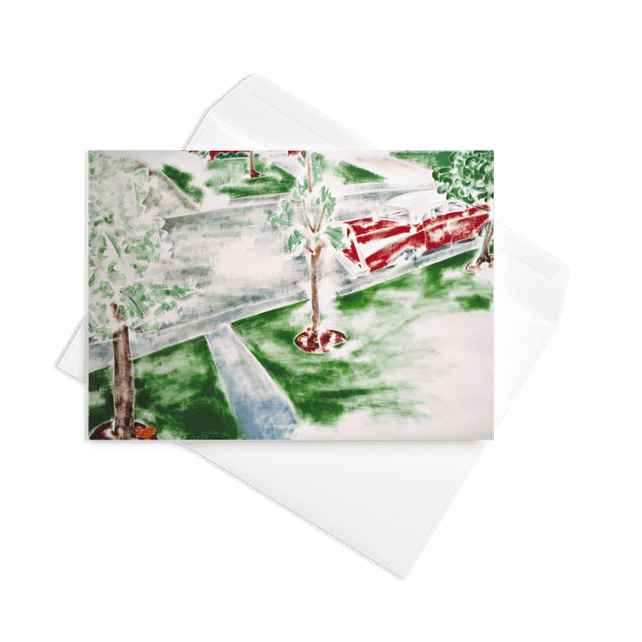 On the Road with No Memory Greeting Card product image (2)