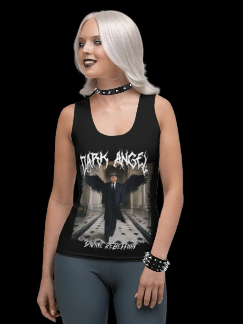 Political Humor Dark Angel Trump Womens Tank Top product image (1)