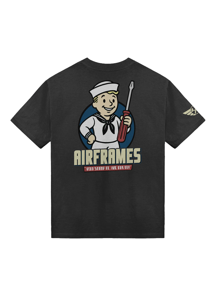"AIRFRAMES: Strip it" BigBoy Shirt product image (4)