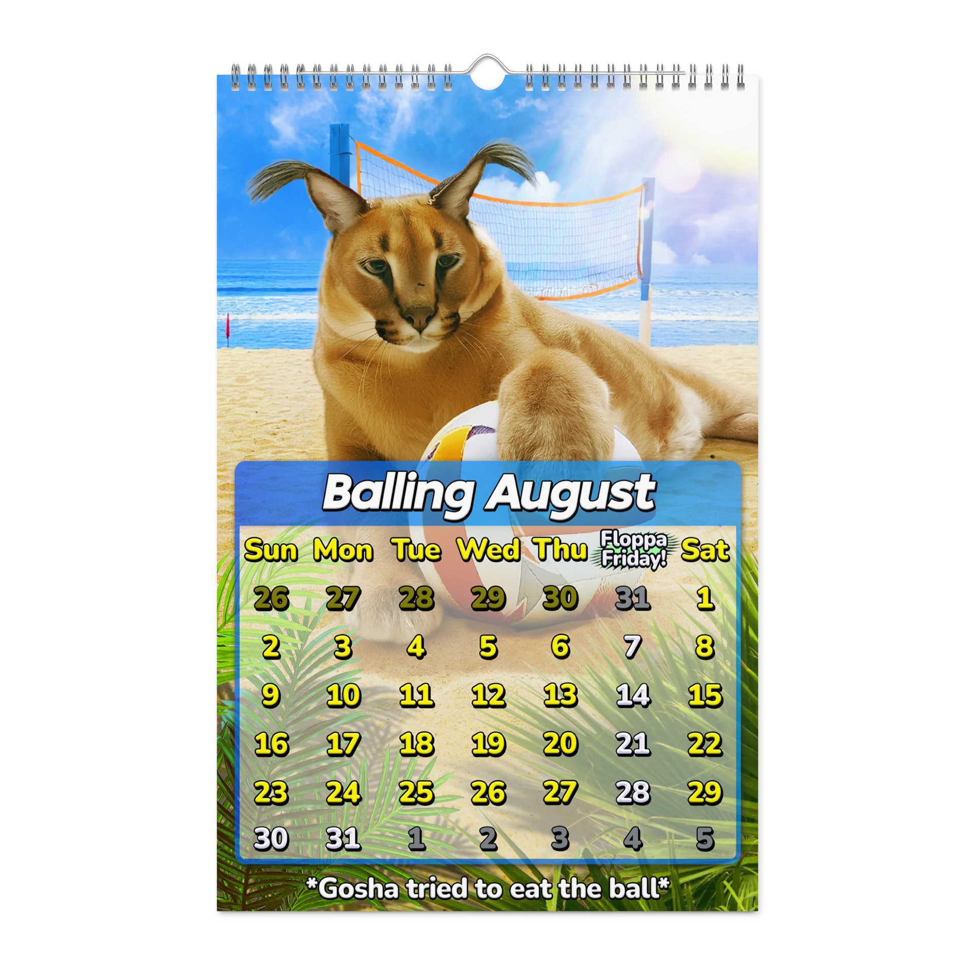 BIG CARACALENDAR 2026 (Limited Edition) product image (5)