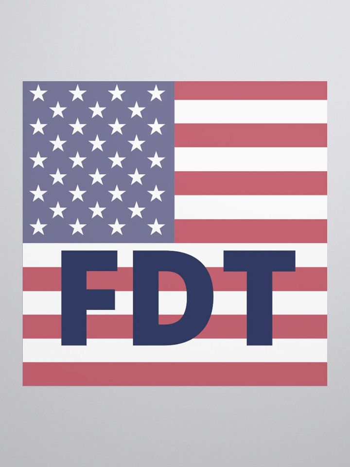 Patriot Square Sticker. product image (2)