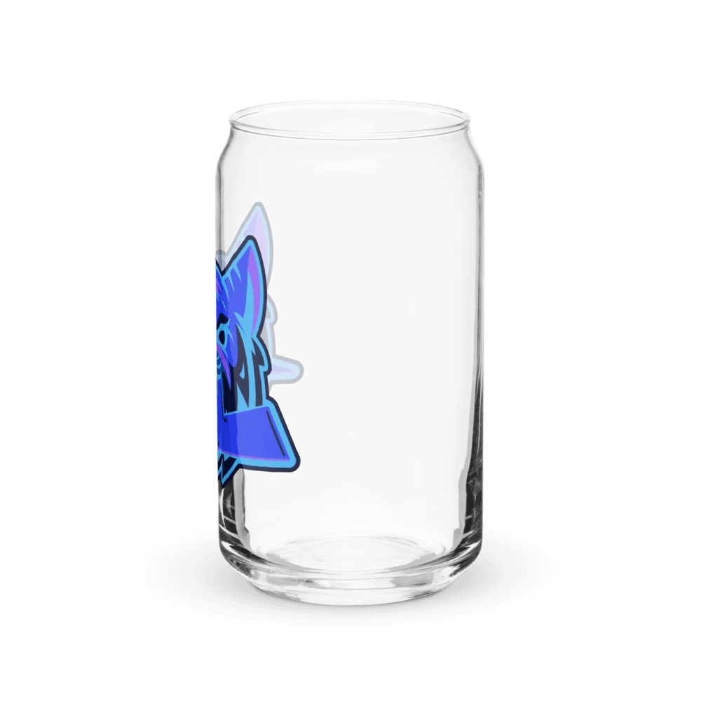 Neon Blues Logo Can-Shaped Glass product image (9)
