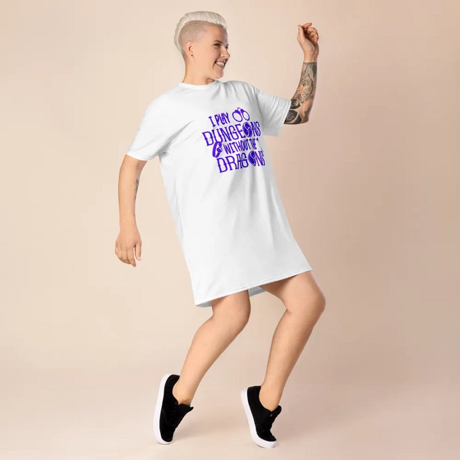 I Play Dungeons Without The Dragons Sleepshirt - Durable Kink-Themed Apparel product image (7)