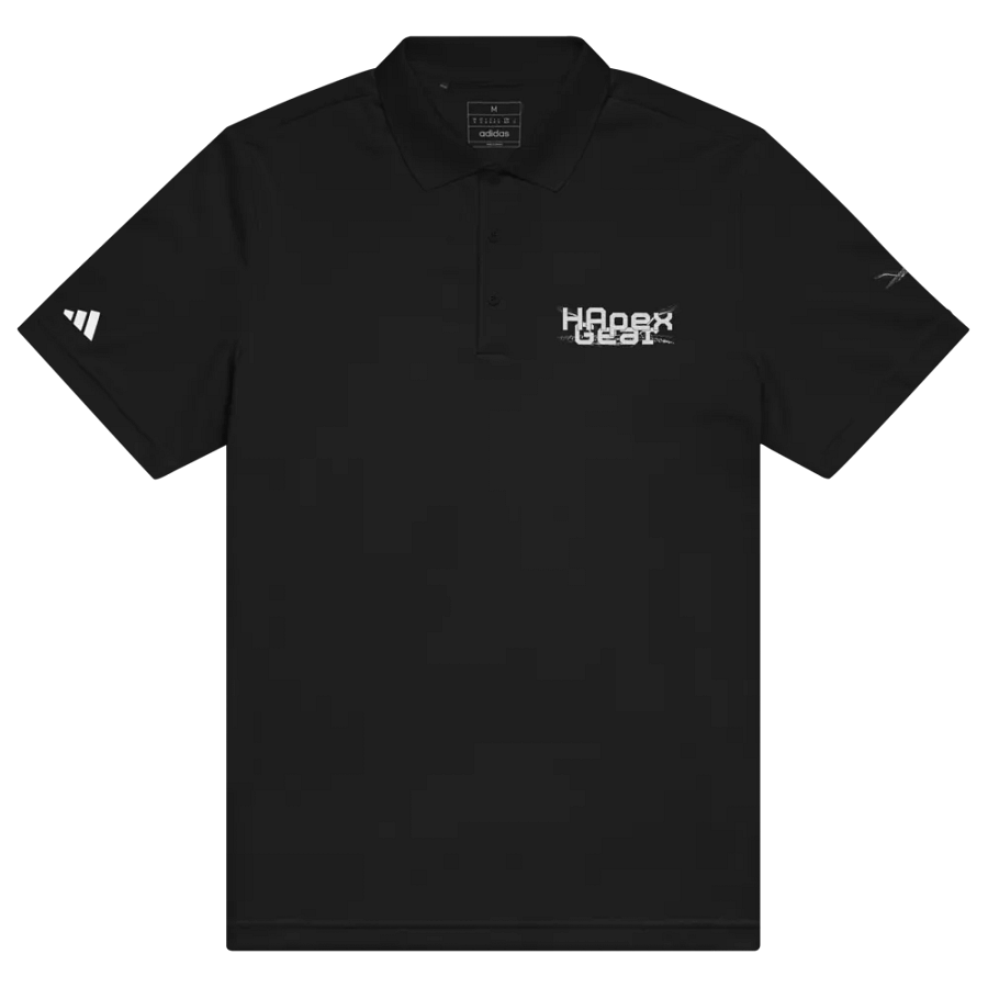 Sport Polo Shirt - Embroidered - White HApex Gear White Logo product image (3)