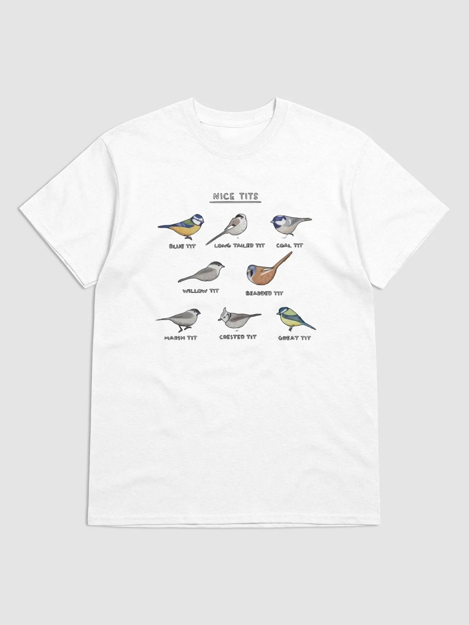 "Nice Tits Shirt – Humorous T-Shirt for Bold Statements" product image (1)