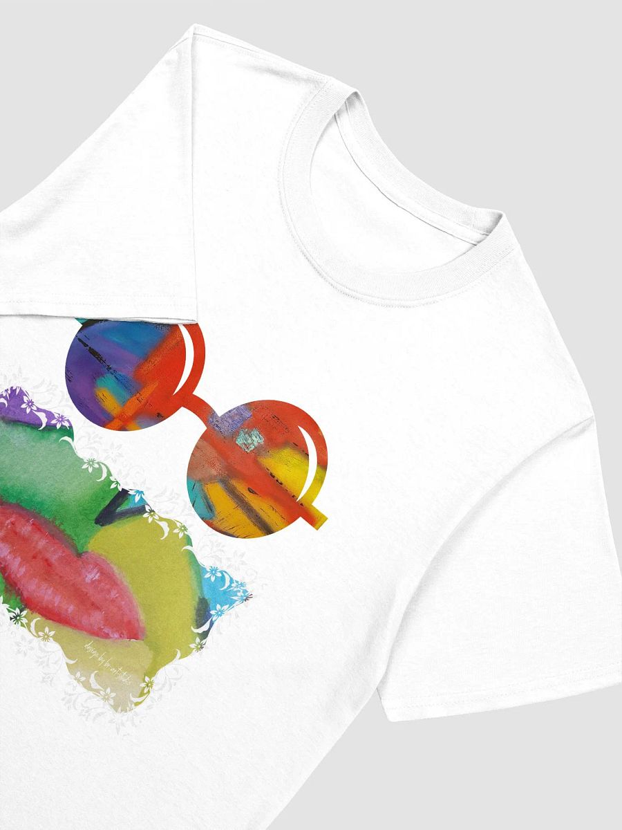 abstract face design with glasses product image (3)