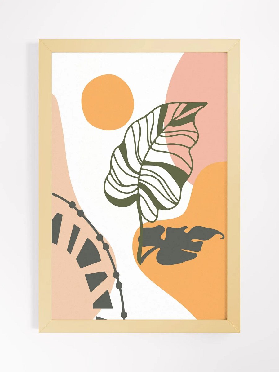 Botanical Harmony Framed Poster product image (1)