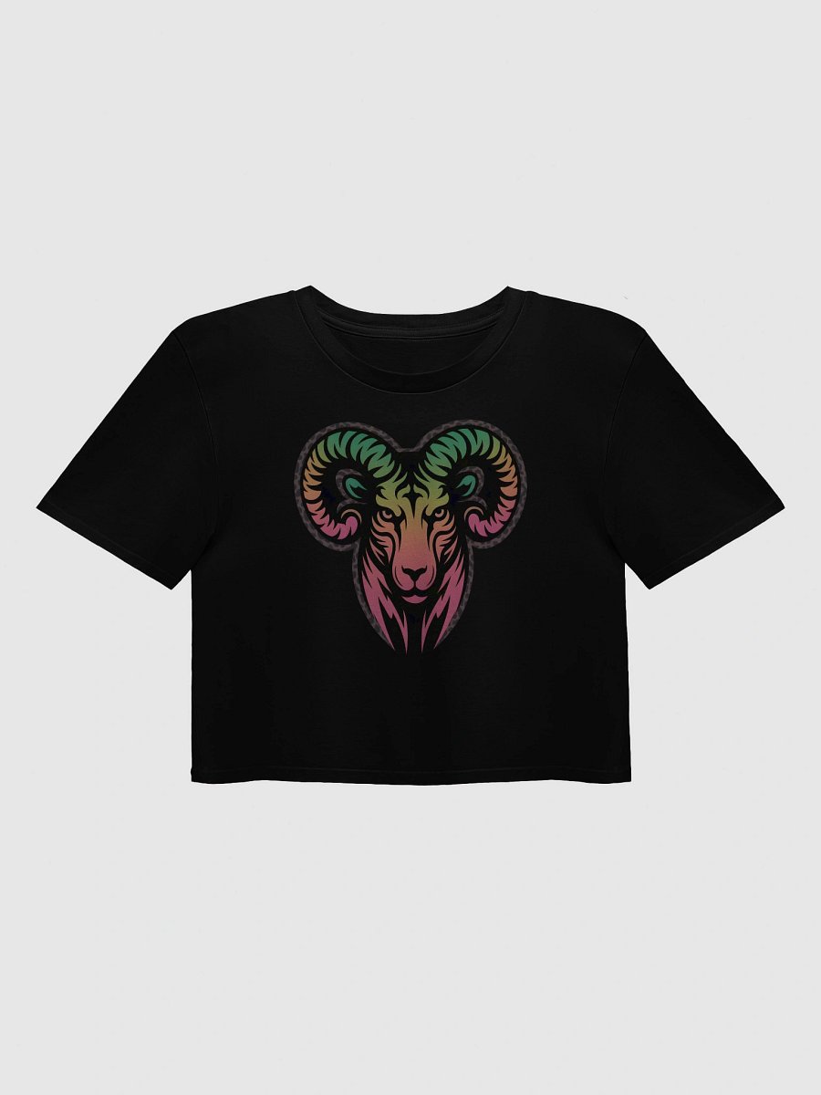 Flame Ram Women's Crop Top product image (1)