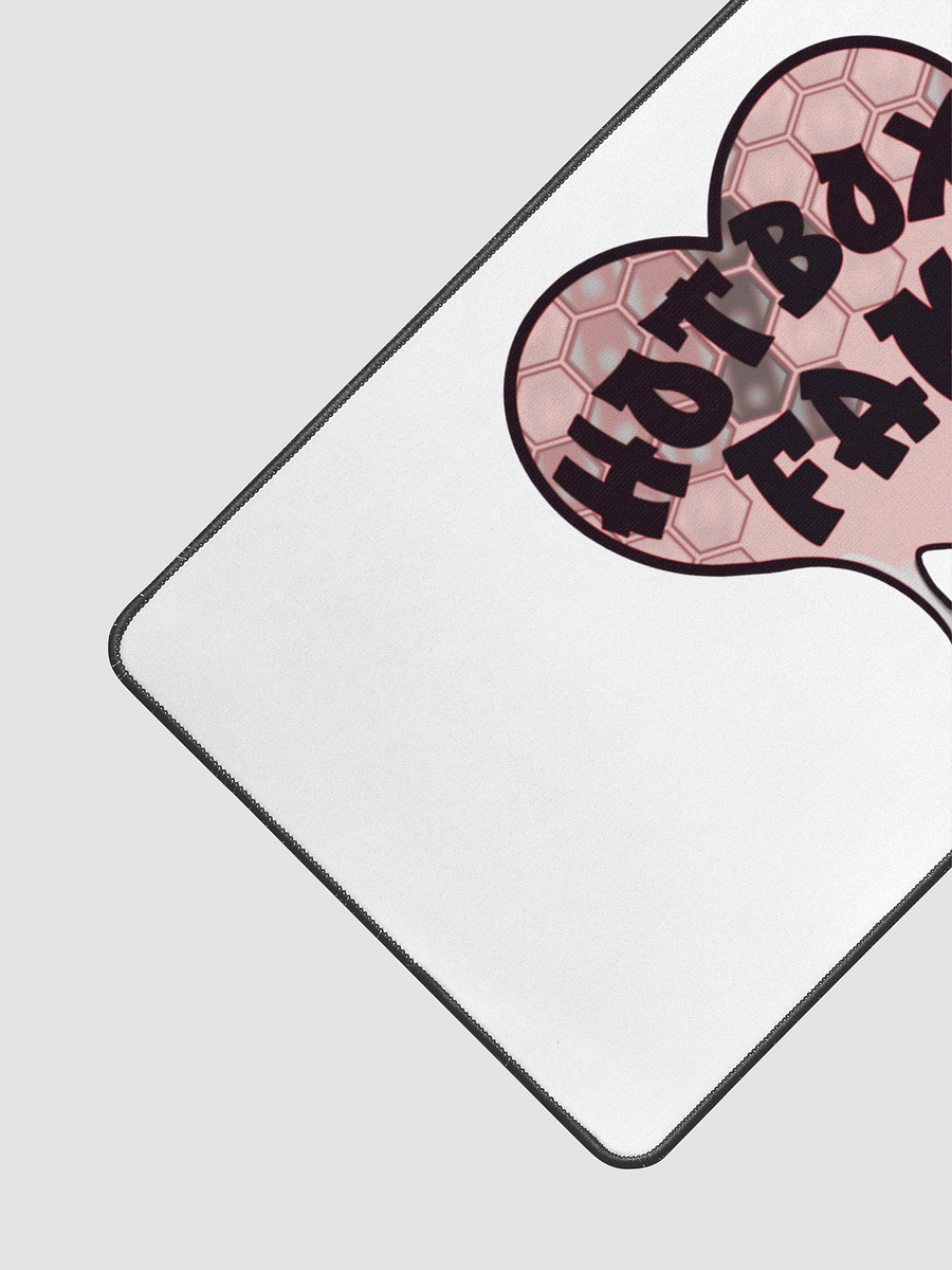 HOT BOX FAM PALE PINK HONEY COMB DESK MAT product image (3)