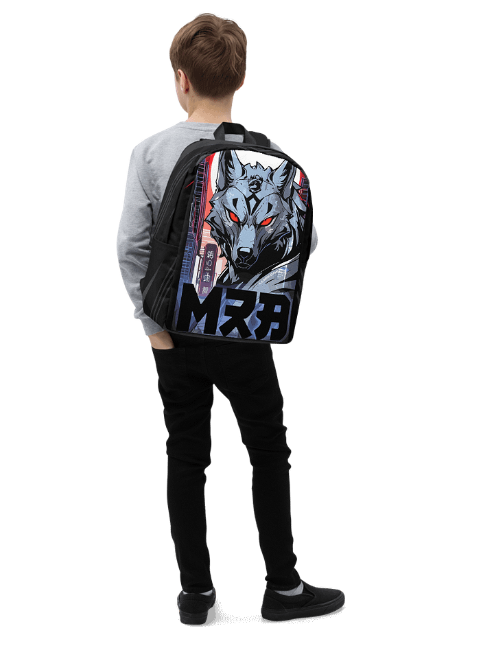 Cyberwolf All-Over Print Backpack product image (1)