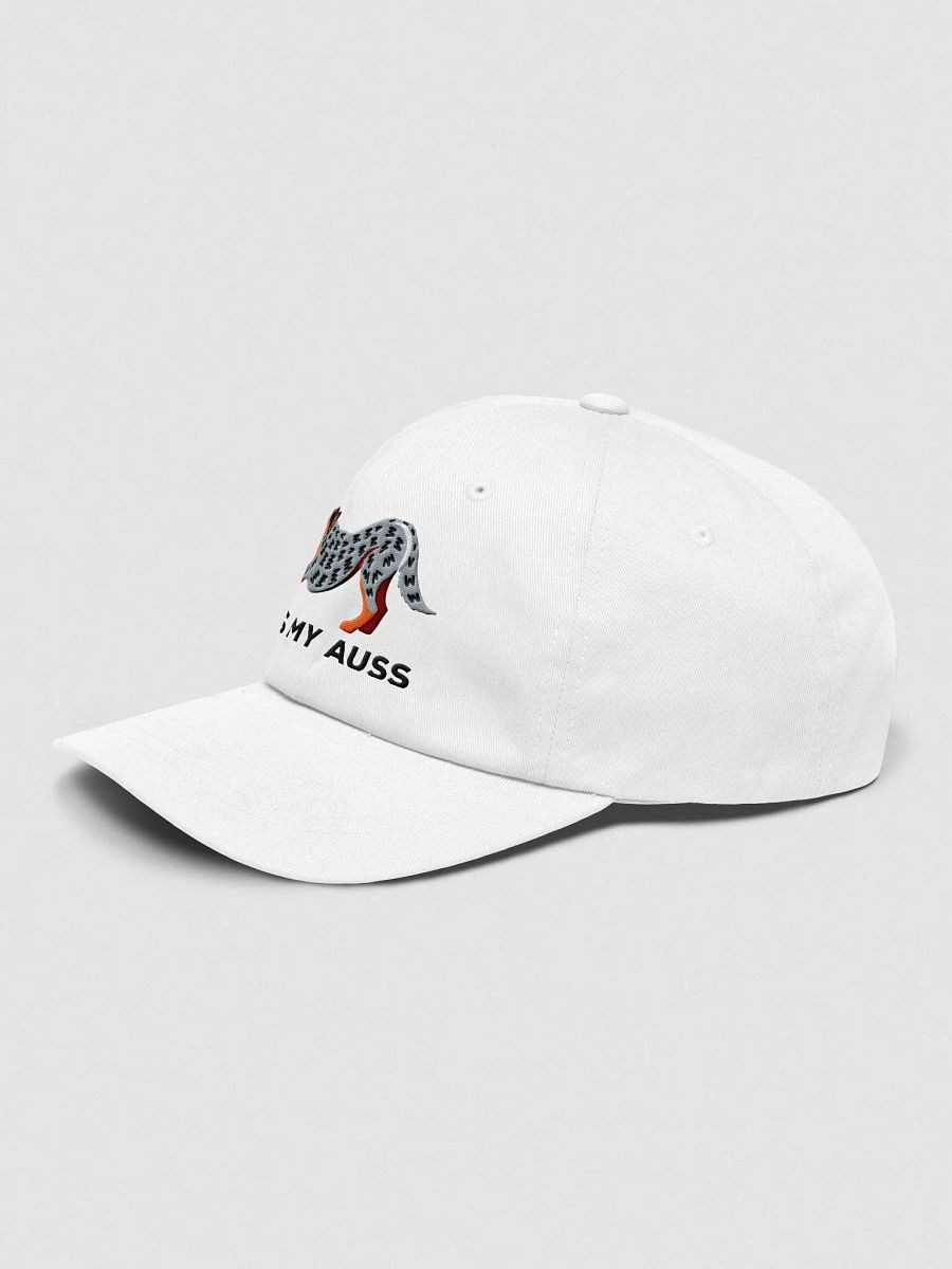 Kiss My Auss Classic Dad Hat(Embroidered) of an Australian Cattle Dog(Blue Heeler) product image (39)