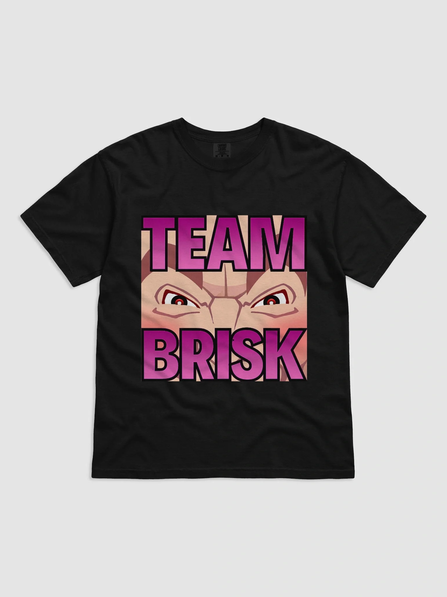 Team Brisk Heavyweight Tee Pink Fade Logo product image (2)