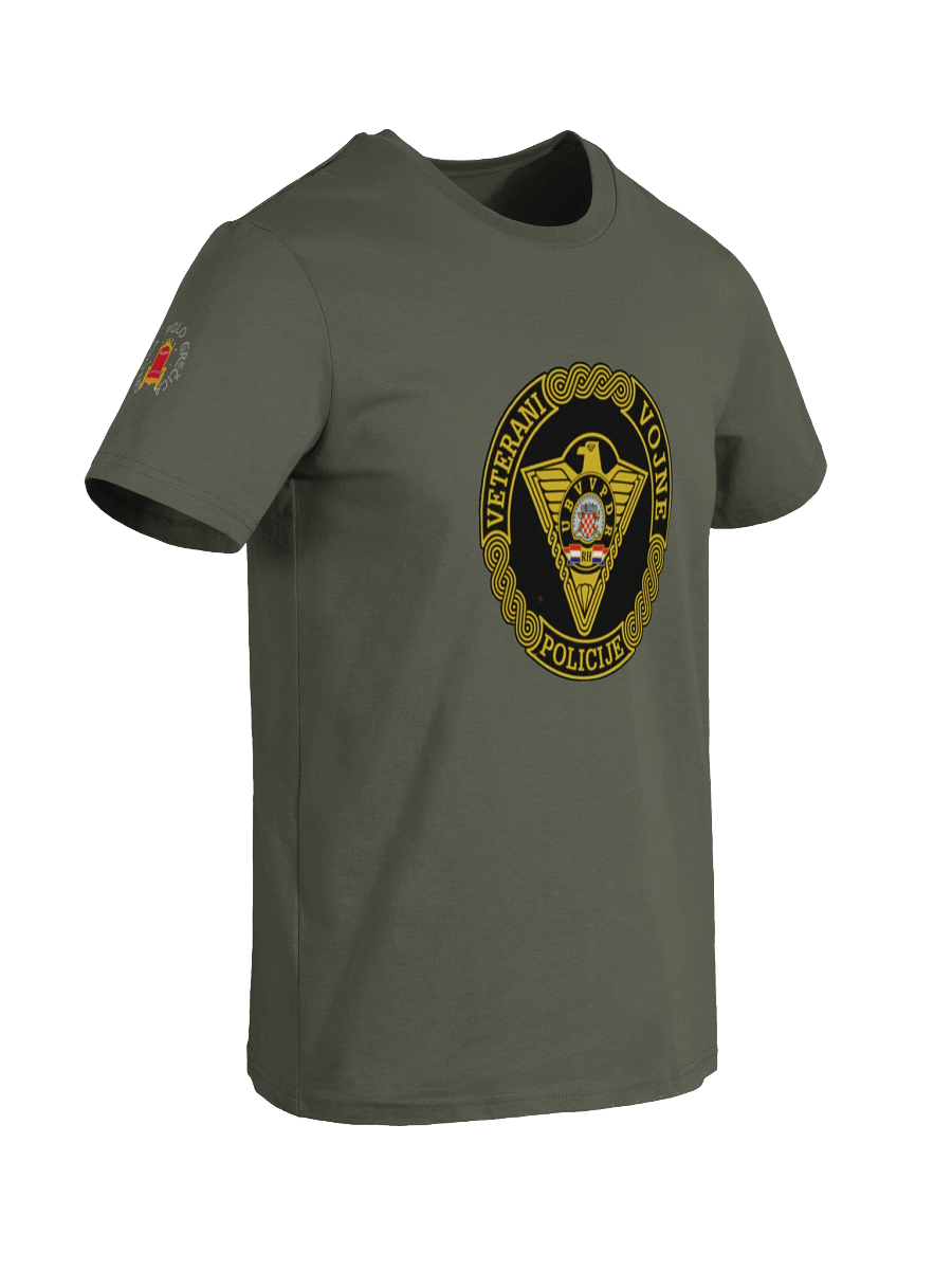 Royal Revolution Organic Tee Kobre Veterani Vojne Policije RH product image (7)