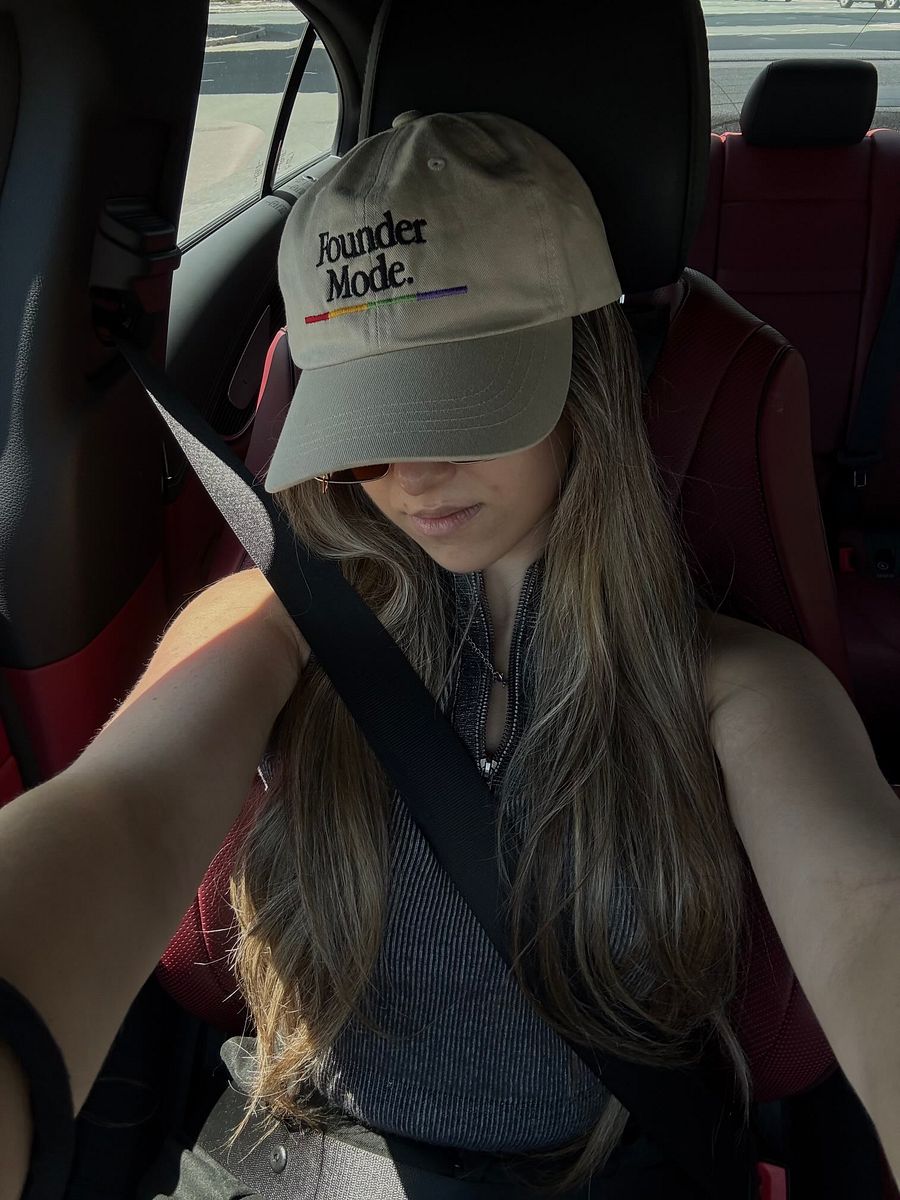 founder mode hat - 100% cotton product image (20)