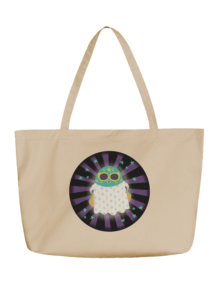 Little Ghost Luchador - Tote Bag product image (1)