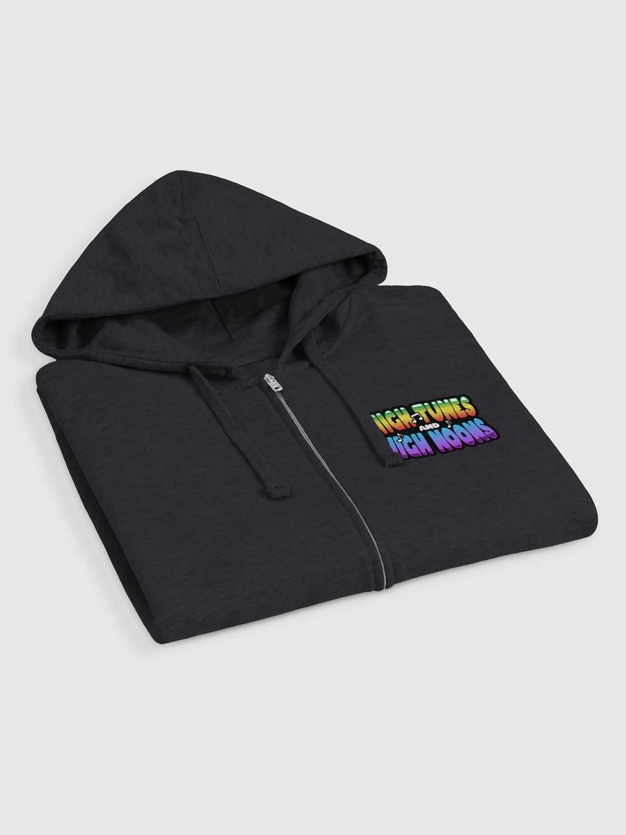 HIGH TUNES AND HIGH NOONS ZIP UP HOODIE product image (3)