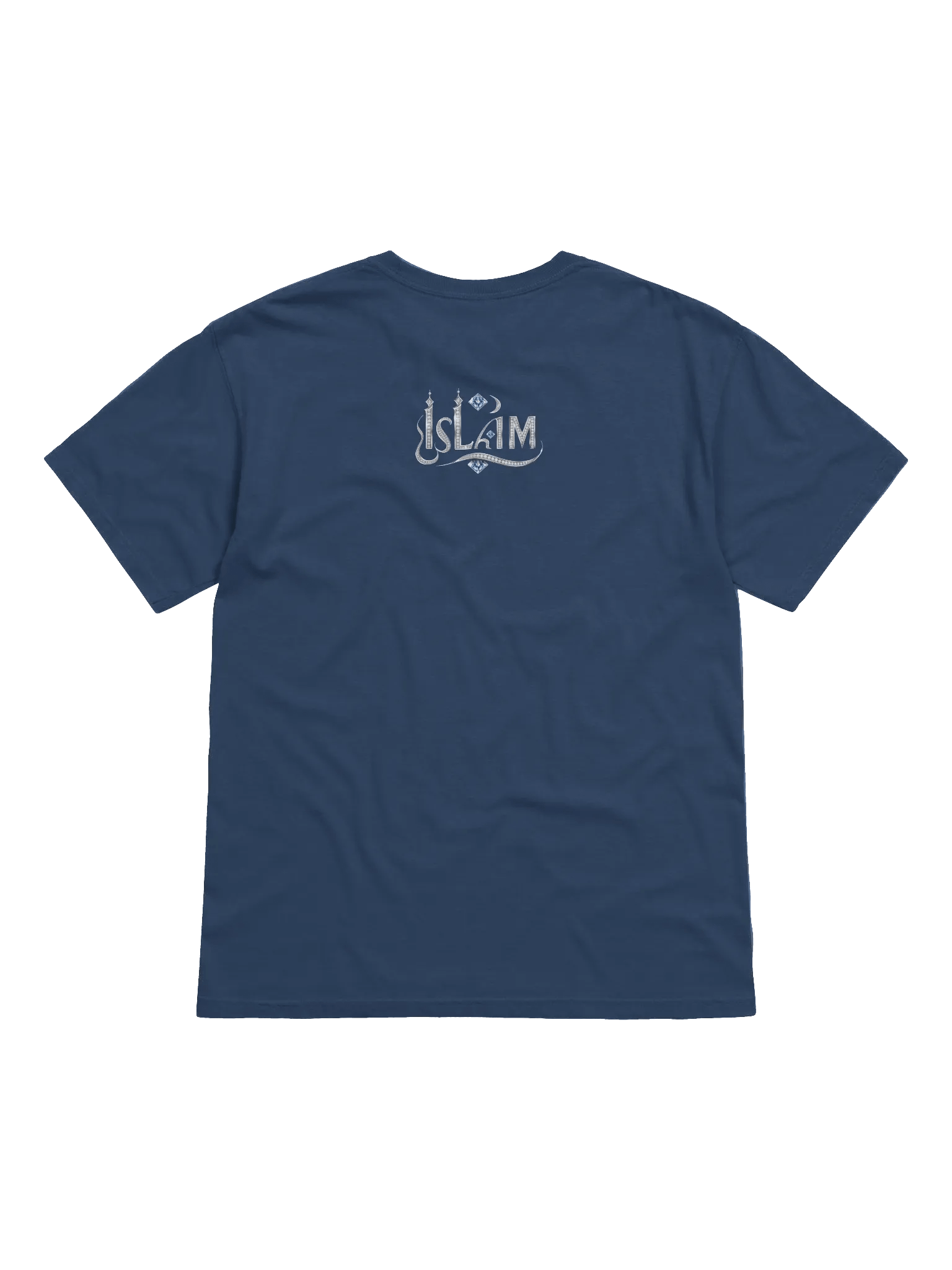 Diamond-Encrusted Islam Typography T-Shirt product image (2)