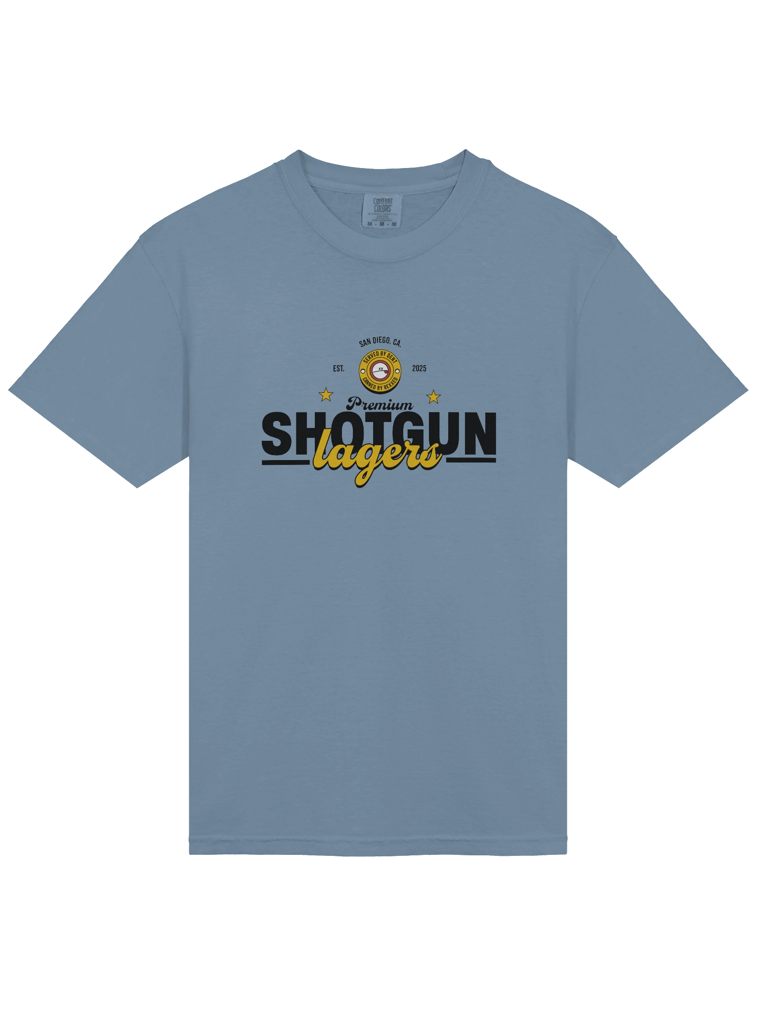 Shotgun Lagers served by DENT T-Shirt product image (3)