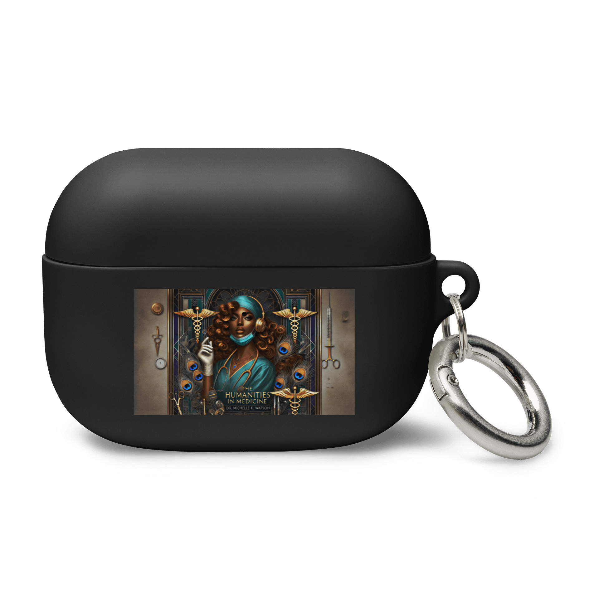 Humanities In Medicine Healing Superstar Surgeon Teal AirPods Case product image (2)