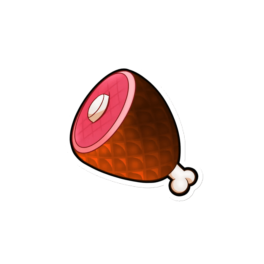 Nice Crisp Piece of Meat Magnet product image (1)