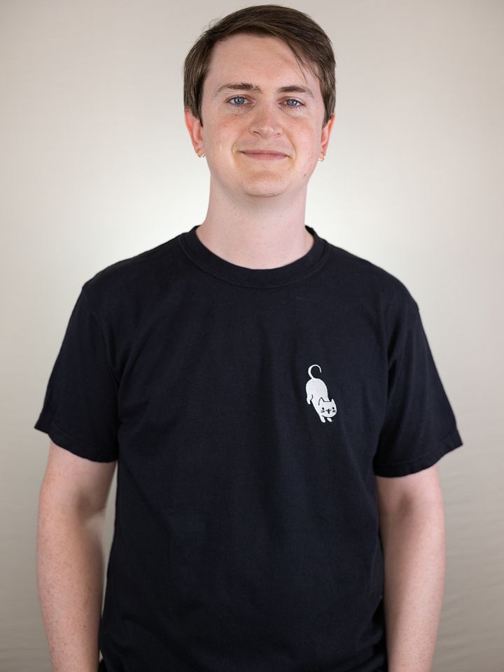 Cat Crew Embroidered Tee product image (1)