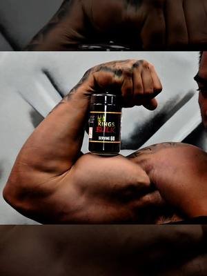 We are not responsible for the INSANE STRENGTH King’s Bulk might give you ⚠️. www.mkfitlabs.com #kingsbulk #mkfitlabs #supplements #fitness #bodybuilding #libido @Michael 