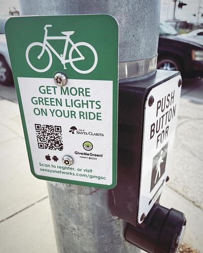So the city of Santa Clarita has a really interesting feature along some of their bike paths. In particular the “Chuck Pontiu...