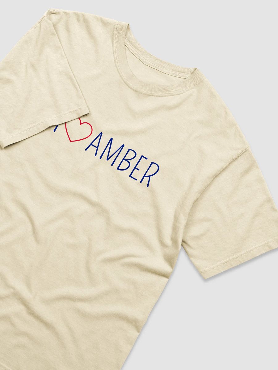 I Heart Amber Retro Ambaby Heavyweight T-Shirt product image (4)