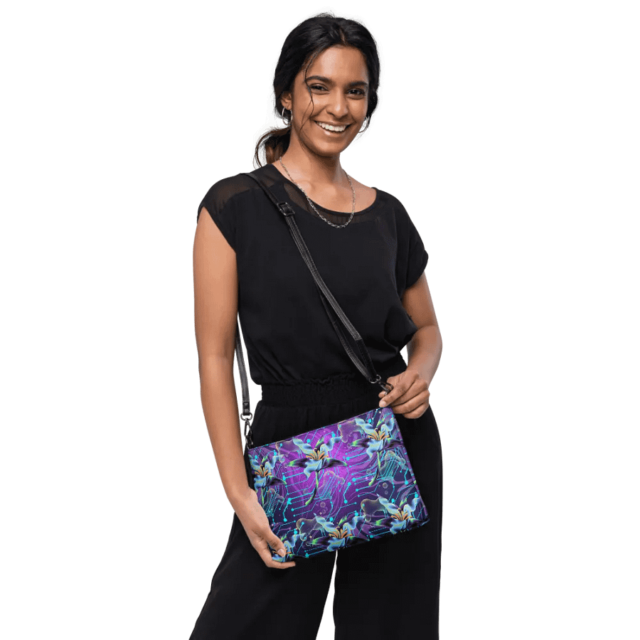 purple mood meta-magic crossbody bag for chic genZ ladies and gents product image (10)