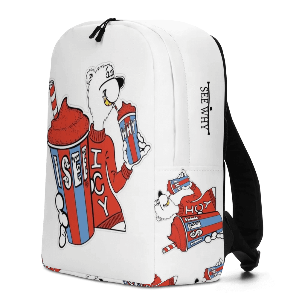 ISEEWHY BEAR PATTERN BACKPACK product image (12)