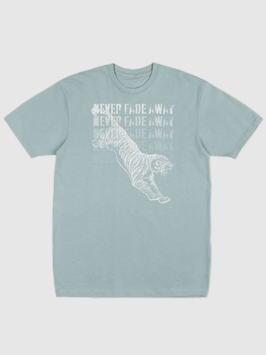 Never Fade Away Leaping Tiger Motivational T-shirt product image (6)