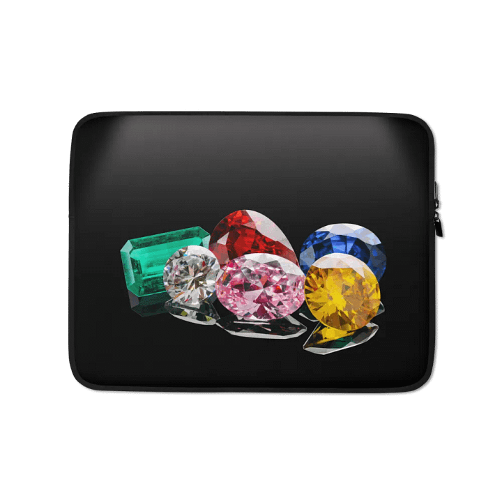 Gemstone Galore Laptop Sleeve product image (1)