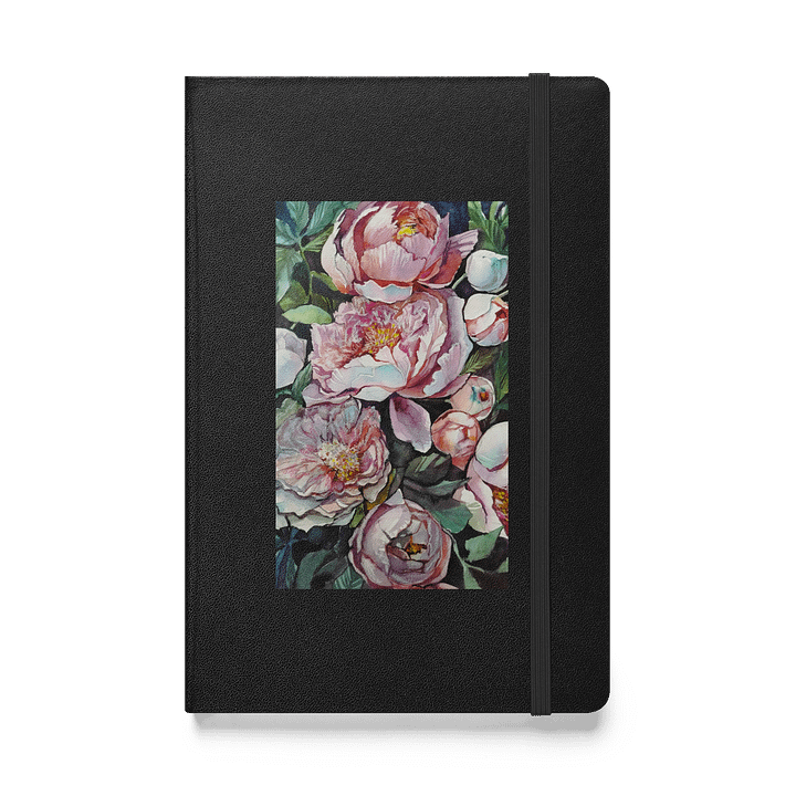 Peonies Garden - Hardcover Bound Notebook product image (1)