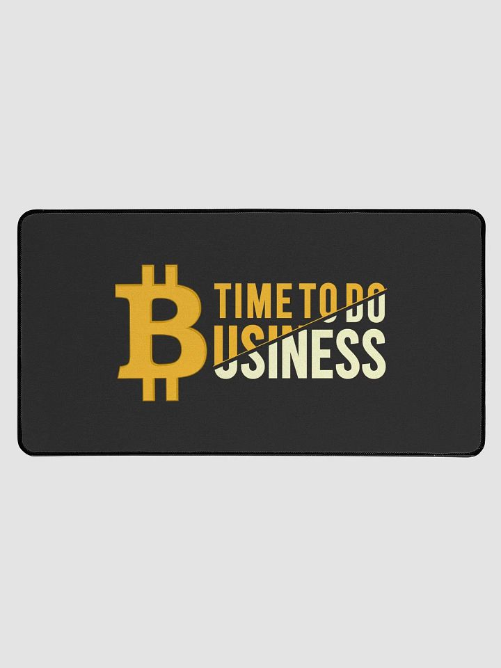 Time to do Business - Night Crawler Desk Mat product image (1)