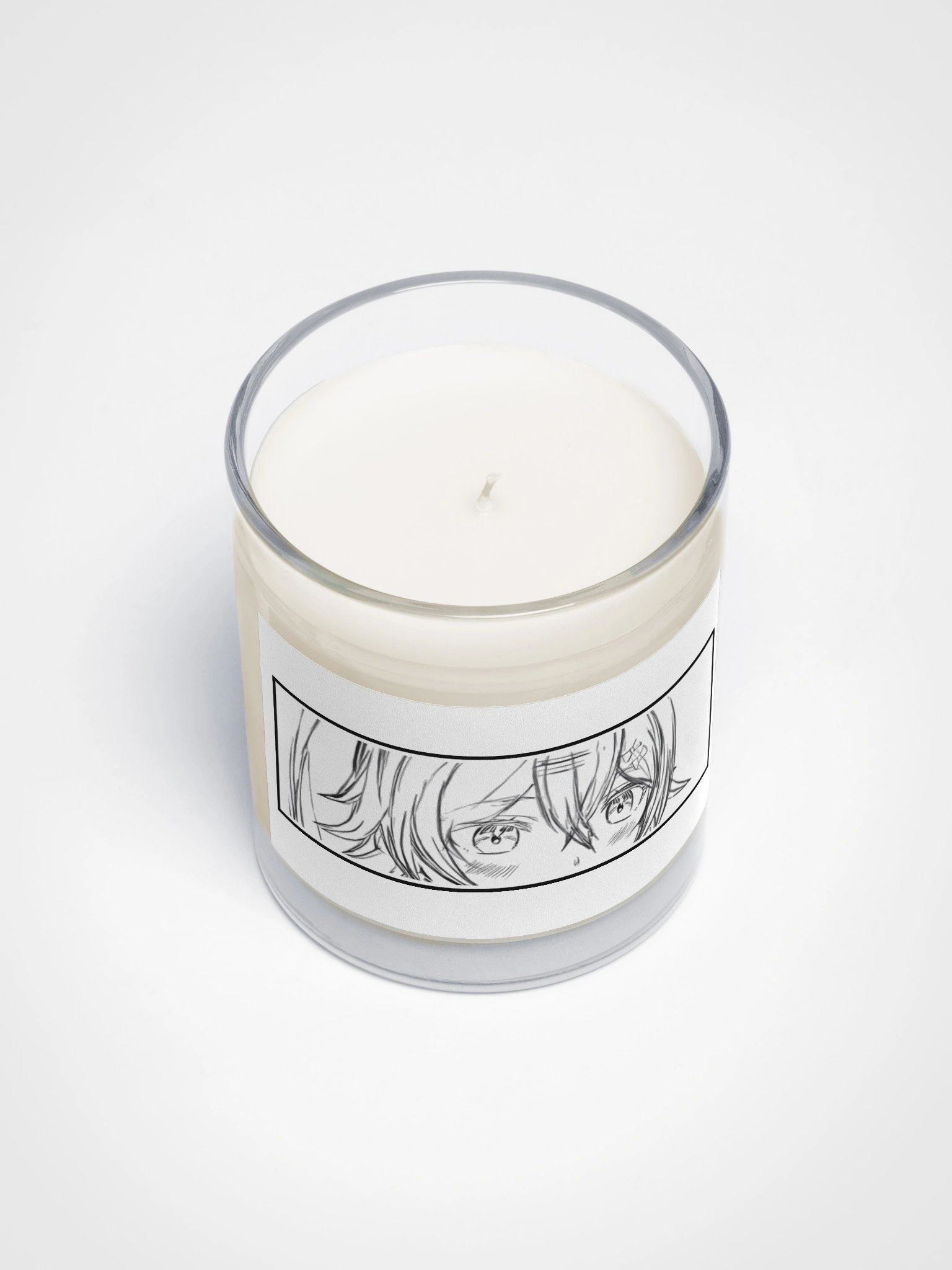 Yui lineart candle product image (3)