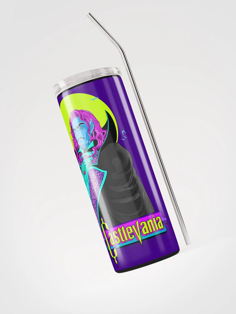 Castlevania Neon Tribute Steel Tumbler product image (3)