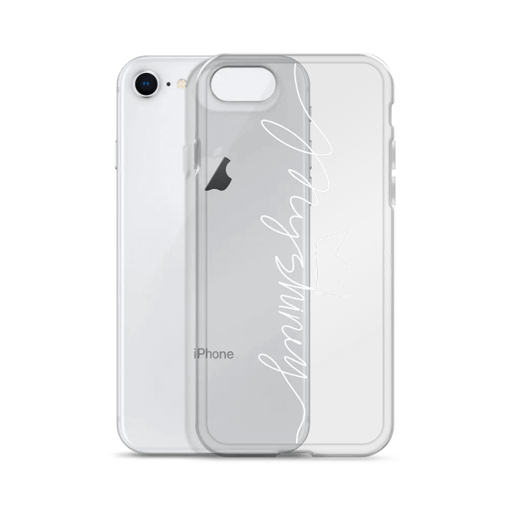MySHINEy Clear iPhone Case (White Ver.) product image (51)