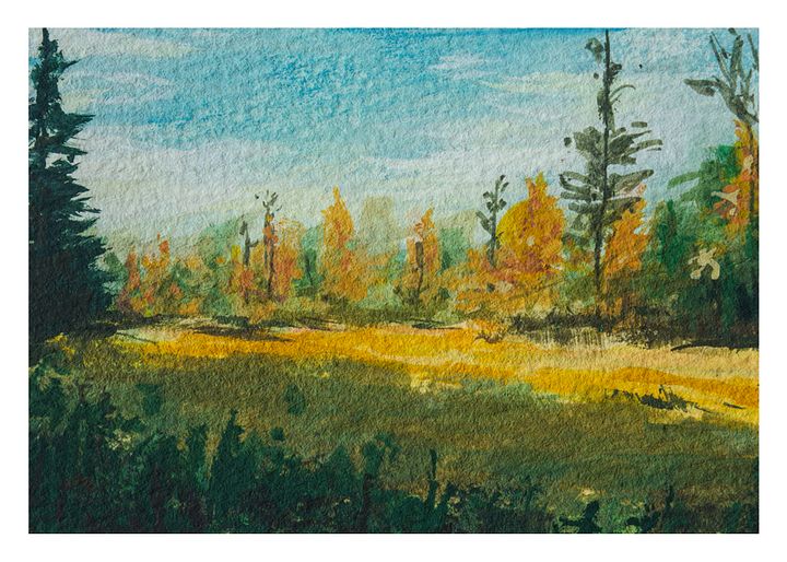 Gold Streak - Art Print product image (1)