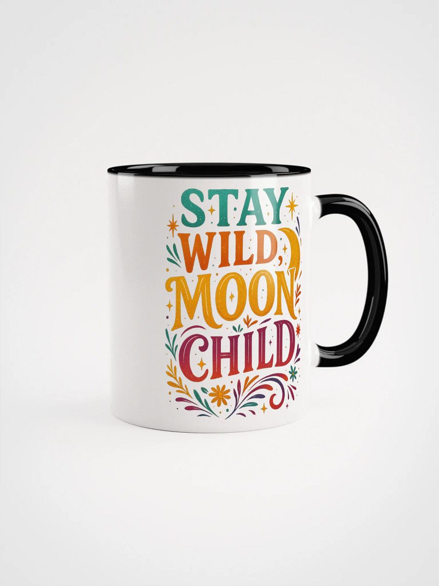 Stay Wild Moon Child Mug – Celestial Boho Coffee Cup product image (6)