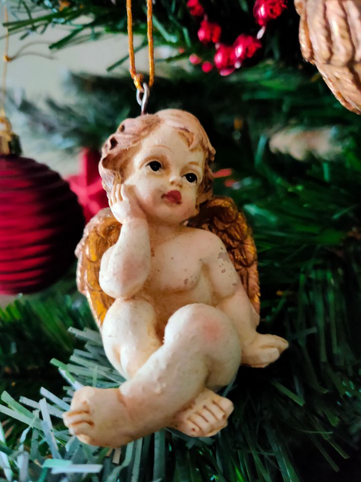 Anjo Vintage "Sonho Celestial" para Árvore de Natal product image (1)