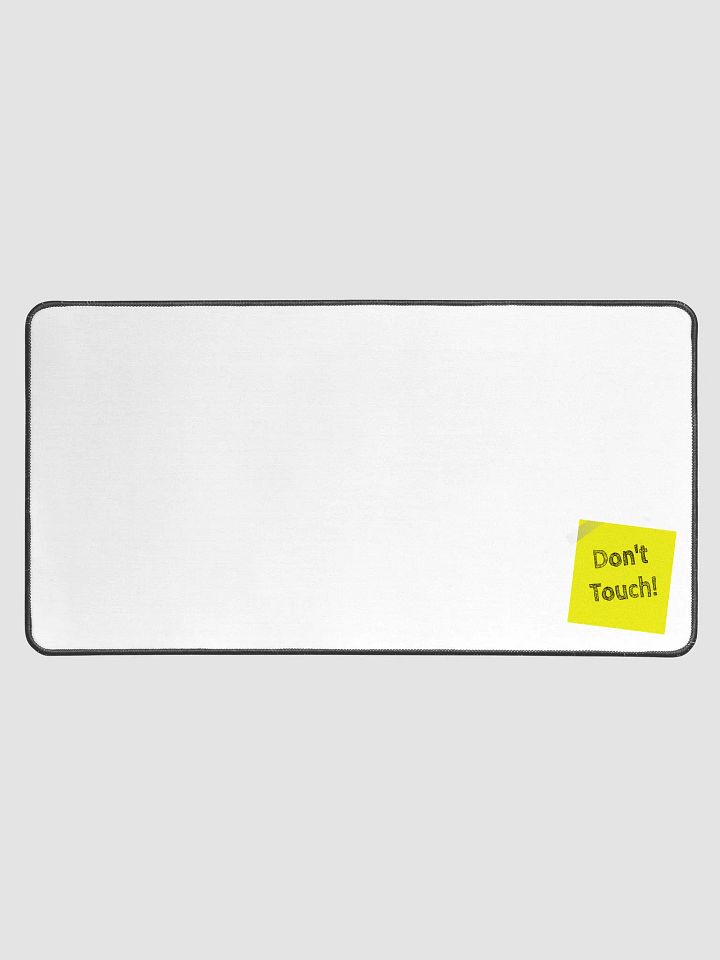 Don't Touch Edition Desk Mat product image (1)