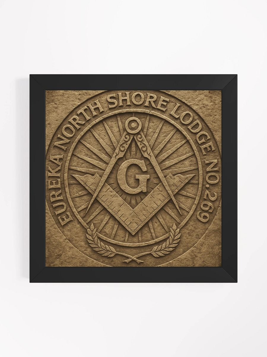 Marked in Stone – Framed Matte Print product image (1)