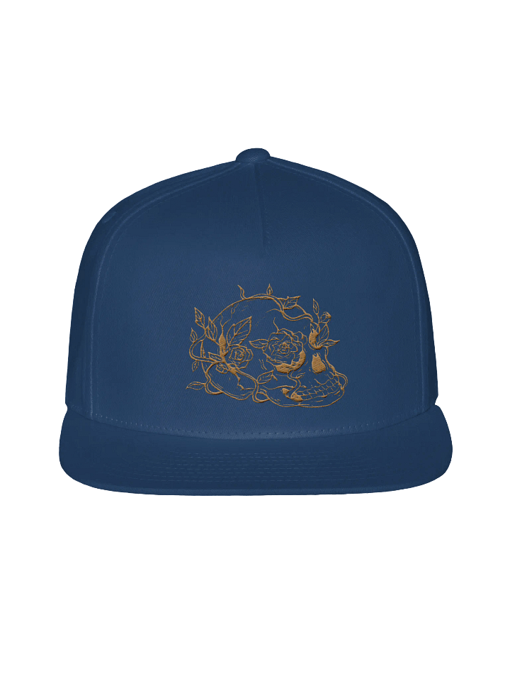 Floral Skull Snapback Cap product image (3)