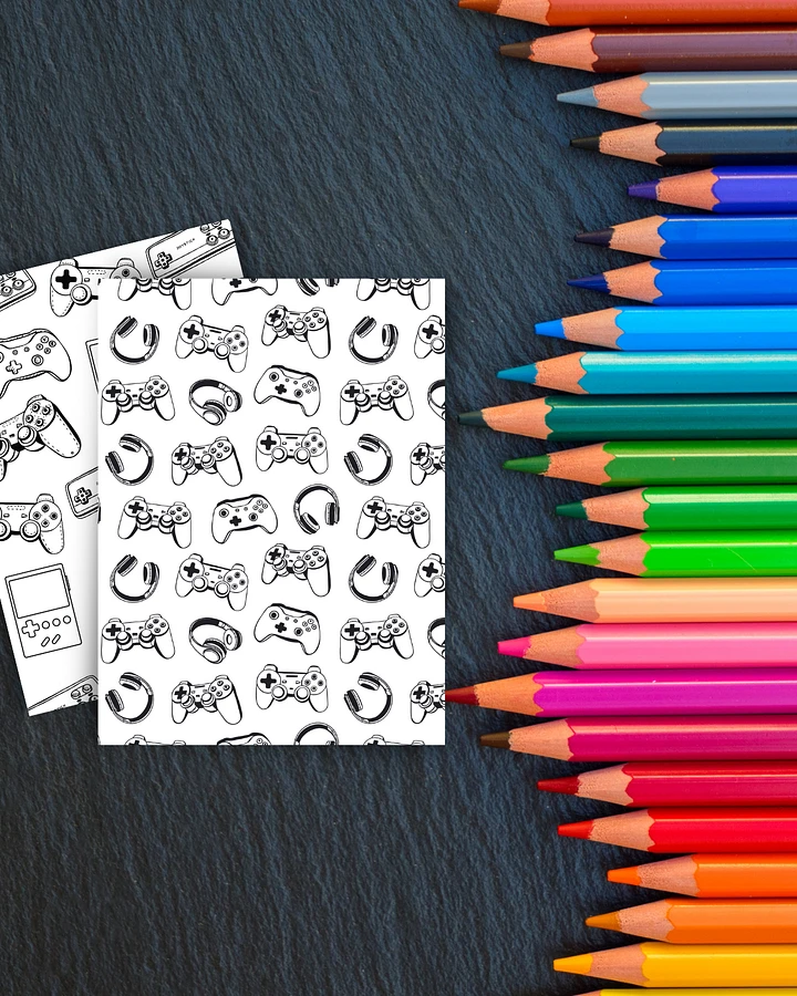 Gamer Gaming Coloring Pages product image (2)