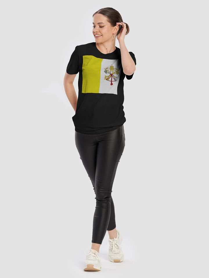 Exclusive Vatican City Flag Supersoft Unisex T-Shirt product image (2)